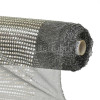 Tecido Paetê Laminado Prata e fundo Preto 100% poliester Larg. 100cm - Conserv1-H/2-2/3-3/4-3/5-4/6-1 - 1