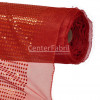 Tecido Paetê Laminado Vermelho e fundo Vermelho 100% poliester Larg.100cm - Conserv 1-P/2-2/3-2/5-4/6-8 - 1