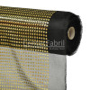 Tecido Paetê Laminado Dourado e fundo Preto 100% poliester Larg. 100cm - Conserv1-H/2-2/3-3/4-3/5-4/6-1 - 1