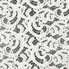 Tecido Renda Lace Relevo OffWhite/Marfim Larg 150cm 90%Poliamida 10%lElastano 166gr/m2.Conserv1-N/2-2/3-2/5-3/6-1 - 1