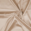 Tecido Cetim Charmeuse c/elastano Liso Bege Larg147cm 97%Poliester.3%Elastano. Conserv1-J/2-2/3-3/4-5/5-3/6-1 - 1