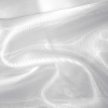 Organza Cristal Branco com brilho Lg.147cm 100%Poliester. Conserv 1-M/2-2/3-2/5-3/6-1/6-3 - 1