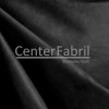 Tecido Suede Moda Liso Preto Larg 150cm 100%Poliester 160gr/m2. Conserv 1-H/2-2/3-3/5-4/6-2/4-3  - 1