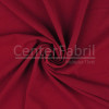 Tecido Crepe Bubble Liso Vermelho Ferrari Larg 145cm 96%Poliester 4%Elastano 122gr/m2. Conserv 1-M/2-2/3-2/5-3/6-2/6-3 - 1