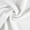 Tecido Crepe Madona Pesado Liso Branco Largura 147cm 95%Poliester 5%Elastano 338gr/m2. Conserv 1-M/2-2/3-3/4-5/5-3/6-1/6-3 - 1
