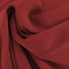 Tecido Chiffon Acetinado Vermelho esc Red Larg 145cm 100%Poliester - 1