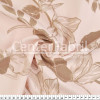 Tecido Linho Leve Estampado Floral Fdo Rosa Salmão Largura 140cm 70%Viscose 30%Linho 187gr/m2 - 1