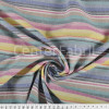 Tecido Reciclado Listrado Color Largura 140cm 86%Algodão 14%Poliester. Conserv 1-H/2-2/3-3/4-4/5-2/6-1 - 1