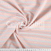 Tecido Reciclado Jacquard Small Laranja Pink e Verde Largura 140cm 93%Algodão/7%Poliester. Conserv 1-H/2-2/3-3/4-4/5-2/6-1 - 1