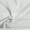 Tecido Reciclado Jacquard Small Azul Cinza e Verde Largura 140cm 93%Algodão/7%Poliester. Conserv 1-H/2-2/3-3/4-4/5-2/6-1 - 1