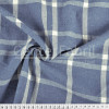 Tecido Reciclado Jeans Xadrez Chess Largura 140cm 76%Algodão 24%Poliester Conserv 1-H/2-2/3-3/4-4/5-2/6-1 - 1
