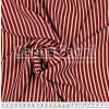 Tecido Crepe Bubble Milayde Estampa Listrada Vinho/Bege Larg 145cm 97%Poliester.3%Elastano. Conserv1-H/2-2/3-3/5-3/6-1  - 1