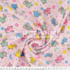Tecido Flanela Estampa Infantil Sarja Plus Mel Rosa Larg. 80cm 100%Algodão des90133 184gr/m2 - 1