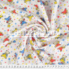 Tecido Flanela Estampa Infantil Sarja Plus Ploft Branco Larg. 80cm 100%Algodão des90135 184gr/m2 - 1