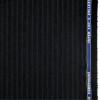 Tecido Lã Fria Super 130' Listrado - Fundo Marinho profundo Larg 150cm -100%Lã. Conserv 1-P/2-2/3-3/5-4/6-2 - 1