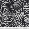 Tecido Pelucia Velboa Estampa de Pele - Zebra Branco Larg 150cm 100% Poliester -Preço por metro.promo de $19,80 por - 1