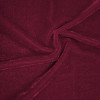 Tecido Veludo Spandex Vinho Bordô Nuances Amassados para maior Brilho velvet Larg1,45mt - 96%Poliester/4%Elastano - 1