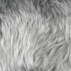 TECIDO PELUCIA PELO LONGO PELICANCRYL 95MM CINZA MESCLA XMacio L1,55 BS100%Poliester SUP100%Acrilico -400gr/m² - 2