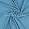 Meia Malha Azul Celeste Fio Pentado 30/1 Tubular Larg.90cm - Preço por metro - 165gr/M² - 1