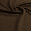 Tecido Soft Fleece Liso Marrom Larg 1,60mt 100% Poliester - Preço por metro - 1
