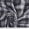 Tecido Soft Fleece Estampado Xadrez Cinza Larg 1,60mt 100%Poliester - Preço por metro.promo de $27,90 por - 1