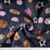 Tecido Soft Fleece Estampado Bolas Fdo Marinho Larg 1,60mt 100%Poliester - Preço por metro.Conserv1-N/2-2/3-2/5-3/6-1 - 1