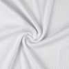 Malha Punho - Ribana Tubular  Branco Largura 58cm 49%Algodão/49%Poliester/2%Elastano*460gr/m²* Preço por Metro.Conserv1-L/2-2/3-3/5-3/6-8 - 1