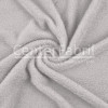 Tecido Plush Soft Aveludado Liso Cinza Claro Largura 240cm 100%Poliester 180gr/m2-Preço por metro.promo de $27,90 por - 1