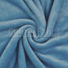 Tecido Plush Soft Aveludado Liso Azul Largura 240cm 100%Poliester 180gr/m2-Preço por metro.promo de $27,90 por - 1