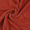 Tecido Plush Soft Aveludado Liso Vermelho Largura 240cm 100%Poliester 180gr/m2-Preço por metro.promo de $27,90 por - 1
