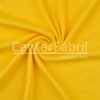 Malha Punho - Ribana Tubular canelado grosso Amarelo Largura 60cm 98%Algodão 2%Elastano Preço por Metro - 1