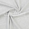 Malha Punho - Ribana Tubular canelado grosso Cinza Mescla Claro Largura 57cm 98%Algodão 2%Elastano Preço por Metro - 1