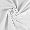 Tecido Malha Cotton Tubular Branco Larg.90cm 90%Algodão 10%Elastano Preço por Metro - 1