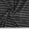 Tecido Viscolycra Risca de Giz Fio Tinto Preto/Branco Larg180cm 90%Viscose.6%Elastano 4%Poliester 330gr/m2- Preço por metro - 1