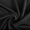 Tecido Malha Crepe Rosita Preto Largura 160cm 96%Poliester 4%Elastano 300gr/m2-Venda por Metro. Conserv 1-O/2-2/3-3/5-3/4-3/6-4 - 1