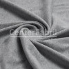 Tecido Malha Cotton Tubular Cinza Mescla Larg.90cm 80%Algodão 10%Poliester 10%Elastano Preço por Metro - 1