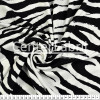 Tecido Malha Suede Estampada Pele Zebra Larg150cm 92% Poliester 8% Elastano - Venda por Metro. Conserv 1-M/2-2/3-3/4-5/5-3/6-1/6-3 - 1