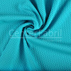 Malha Piquet  Viena Azul Largura 150cm 97%Poliester.3%Elastano -326gr/m2- preço por metro - 1