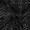 Tecido Malha Laise Preto Largura 150cm 92%Poliester 8%Elastano 210gr/m2. Venda por metro - 1