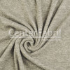 Tecido Malha Melange Flanelado Bege Largura 150cm 92%Poliester 6%Viscose 2% Elastano - Venda por Metro . Conserv 1-M/2-2/3-3/4-5/5-3/6-1/6-3 - 1