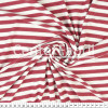 Tecido Malha Viscolycra Listrado Maiorca Off White /Vinho Larg 170cm 96%Viscose.4%Elastano  - Preço por metro - 1