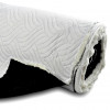 Tecido Matelassê Dupla Face Liso Branco/Preto Larg.2,25mt 100%Poliester  320gr/m2 - 1