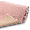 Tecido Matelassê Dupla Face Liso  Rose/Bege  Larg.2,25mt 100%Poliester  320gr/m2 - 1