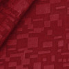 Tecido Veludo Twist Gofrado Relevo2 Vermelho Larg150cm 100%Poliester 230gr/m2.Conserv1-M/2-2/3-3/5-4/6-8 - 1