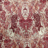 Lonita Jacquard Marble Thadej  Bordô Karsten estampada Larg.140cm 70% algodao/30%poliester - 1