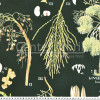 Tecido Acquablock impermeável estampado Plantae Floresta cor 1 Larg 1,40mt 72%Algodao/28%Poliester.Conserv1-P/2-2/3-3/5-2/6-8 - 1
