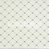 Tecido Acquablock impermeável estampado Royal Cinza Coroa  Larg 1,40mt 72%Algodao/28%Poliester.Conserv1-P/2-2/3-3/5-2/6-8 - 1