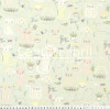 Tecido Acquablock impermeável estampado Paris Verde Glace Larg 1,40mt 72%Algodao/28%Poliester.Conserv1-P/2-2/3-3/5-2/6-8 - 1