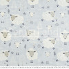 Lonita Jacquard Art Decor Carneirinho Azul Karsten Larg.140cm 70% algodao/30%poliester - 1