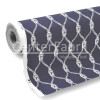 Tecido Acquablock impermeável estampado Nautical Marinho  Larg 1,40mt 72%Algodao/28%Poliester.Conserv1-P/2-2/3-3/5-2/6-8 - 1